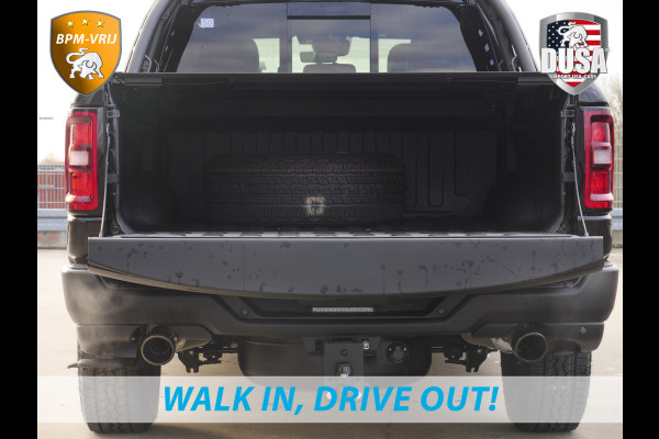 Dodge Ram | 1500 | Rebel | Premium | 4x4 | Crew Cab | 3.0L Twin-turbo I6 | BPM-VRIJ | 14,4 inch Touchscreen | Panorama | Harman Kardon | Getoonde accessoires zijn verkrijgbaar tegen meerprijs