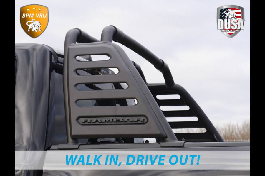 Dodge Ram | 1500 | Rebel | Premium | 4x4 | Crew Cab | 3.0L Twin-turbo I6 | BPM-VRIJ | 14,4 inch Touchscreen | Panorama | Harman Kardon | Getoonde accessoires zijn verkrijgbaar tegen meerprijs