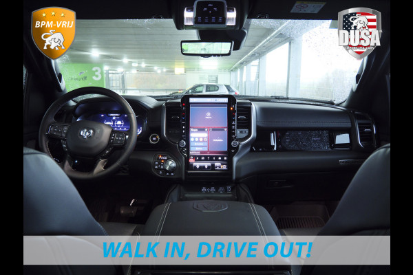 Dodge Ram | 1500 | Rebel | Premium | 4x4 | Crew Cab | 3.0L Twin-turbo I6 | BPM-VRIJ | 14,4 inch Touchscreen | Panorama | Harman Kardon | Getoonde accessoires zijn verkrijgbaar tegen meerprijs