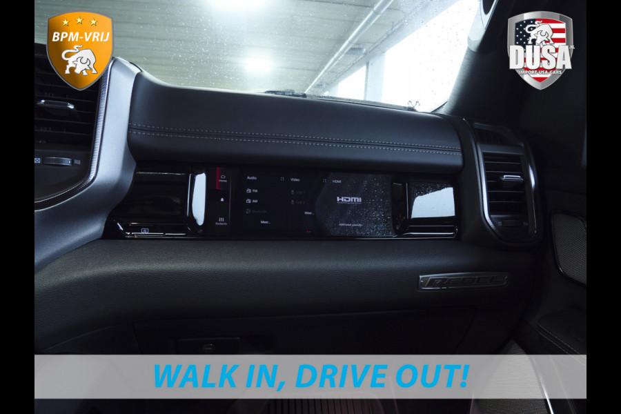 Dodge Ram | 1500 | Rebel | Premium | 4x4 | Crew Cab | 3.0L Twin-turbo I6 | BPM-VRIJ | 14,4 inch Touchscreen | Panorama | Harman Kardon | Getoonde accessoires zijn verkrijgbaar tegen meerprijs