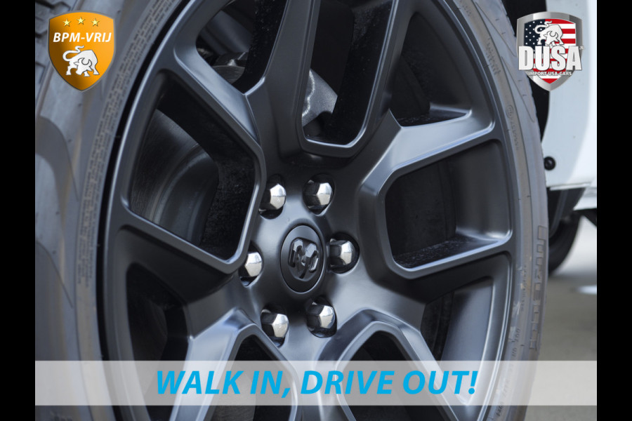 Dodge Ram 1500 | Laramie | Premium Night | 3.0L I6 Hurricane | Crew Cab | 4X4 | BPM VRIJ | Niveau regeling | Passenger Display | Getoonde accessoires zijn verkrijgbaar tegen meerprijs