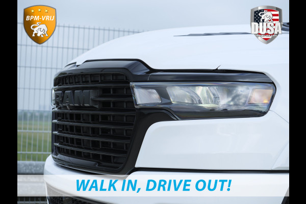 Dodge Ram 1500 | Laramie | Premium Night | 3.0L I6 Hurricane | Crew Cab | 4X4 | BPM VRIJ | Niveau regeling | Passenger Display | Getoonde accessoires zijn verkrijgbaar tegen meerprijs
