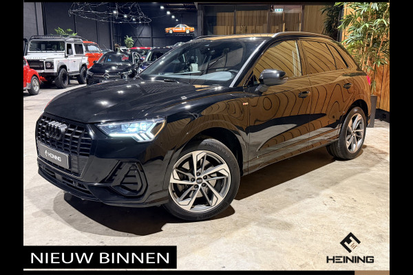 Audi Q3 45 TFSI e S edition Black edition. Trekhaak. Navi. 19 inch. Camera.