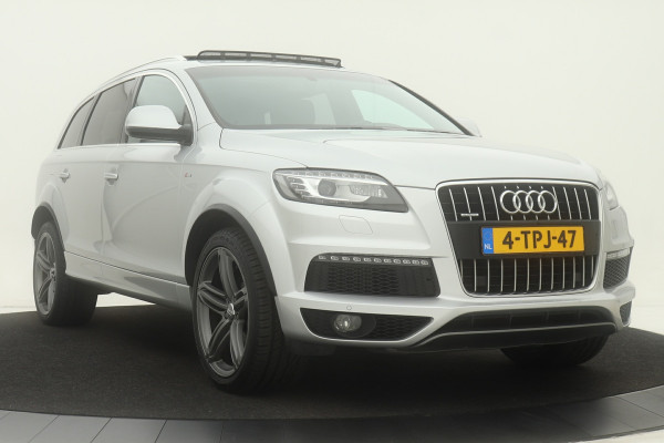 Audi Q7 3.0 TDI S-Line 5+2 | Xenon/LED | Panoramadak | Keyless | PDC V+A | Camera | Navigatie | Privacy glass