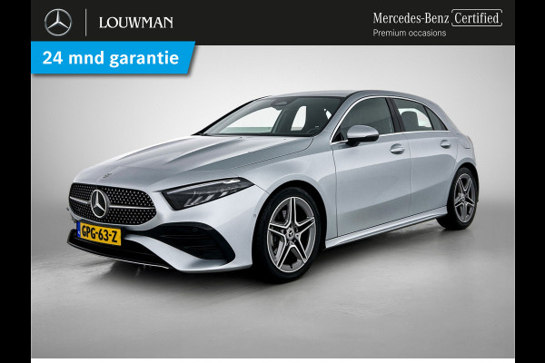 Mercedes-Benz A-Klasse 180 AMG Star Edition AMG Line | Ledkoplampen | Apple CarPlay | Licht- en zicht pakket | Keyless-Go | Spiegel Pakket | Stoelverwarming. Inclusief 24 maanden MB Certified garantie voor Europa.