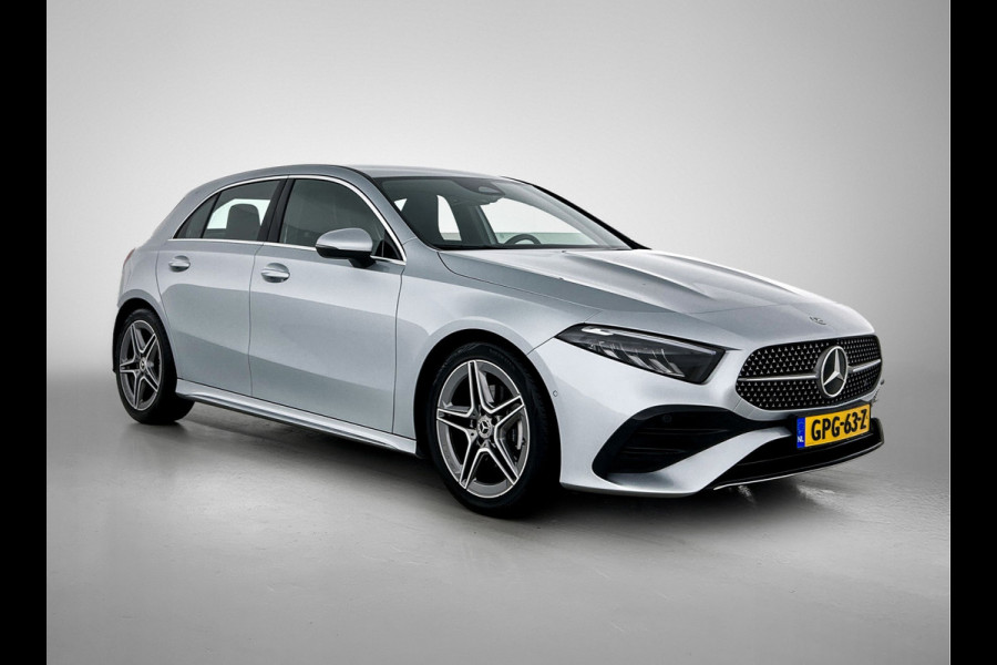 Mercedes-Benz A-Klasse 180 AMG Star Edition AMG Line | Ledkoplampen | Apple CarPlay | Licht- en zicht pakket | Keyless-Go | Spiegel Pakket | Stoelverwarming. Inclusief 24 maanden MB Certified garantie voor Europa.