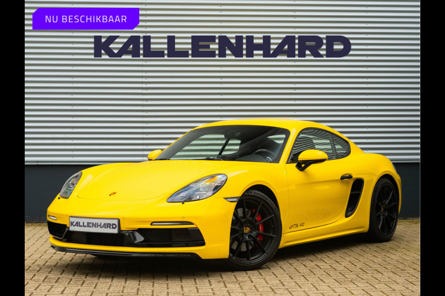 Porsche 718 Cayman GTS 4.0 - PDK - PASM - 18-Wegstoelen - Stoelventilatie - Bose Audio