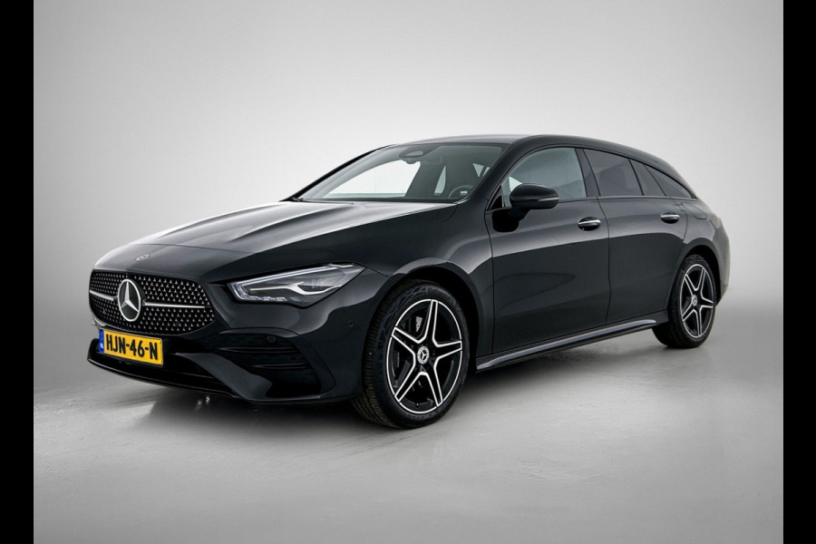 Mercedes-Benz CLA-Klasse Shooting Brake 250 e Star Edition AMG Line | Night Pakket | Sfeerverlichting | Ledkoplampen | Apple CarPlay | Keyless-Go | Inclusief 24 maanden MB Certified garantie voor Europa.