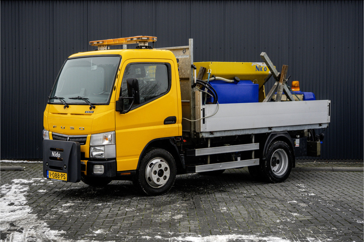 FUSO Canter 3S15 3.0 DI | 150 PK | Zoutstrooier | NIDO | Euro 6 | 3-Zits
