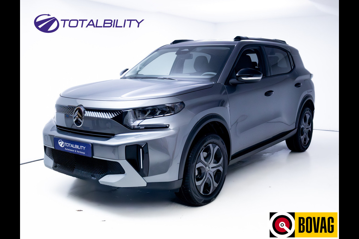 Citroën C3 Aircross 1.2 Hybrid 145pk Plus | Apple Carplay / Android auto | Camera | Led | Extra getint glas achter, Dab, Cruise, Regensensor