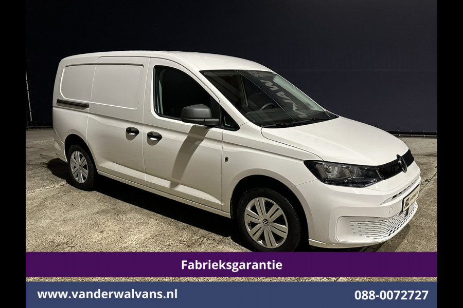 Volkswagen Caddy Cargo Maxi 2.0 TDI 102pk L2H1 Fabrieksgarantie Euro6 Airco | Camera | Apple Carplay | Bumper in de kleur Android Auto, Zijdeur, 1500kg trekvermogen