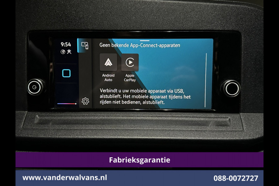 Volkswagen Caddy Cargo Maxi 2.0 TDI L2H1 Fabrieksgarantie Euro6 Airco | Camera | Apple Carplay | Bumper in de kleur Android Auto, Zijdeur