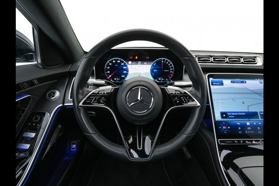 Mercedes-Benz S-Klasse 580 e 4MATIC Lang [ Plug-In ] (INCL-BTW) Aut. *PANO | NAVI-FULLMAP | DISTRONIC | BURMESTER-AUDIO | TOP-VIEW | KEYLESS | FULL-LED | DIGITAL-COCKPIT | AMBIENT-LIGHT | HEATED/VENTILATED-SEATS |...*