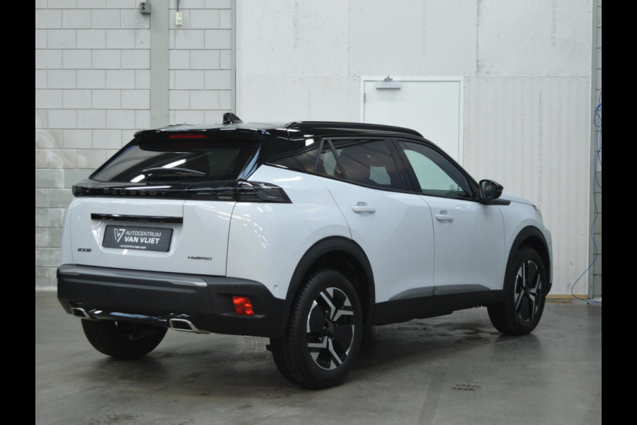 Peugeot 2008 1.2 Hybrid 145 GT | camera + sensoren V+A | 8 jaar garantie | adaptieve cruise control | stoelverwarming met massagefunctie