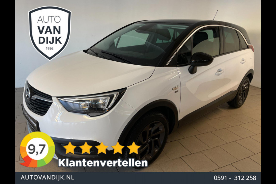 Opel Crossland X 1.2 120 Jaar Edition AIRCO NAVI VIA APP ELEK RAMEN CENT VERG VELGEN PRIVACYGLAS ZEER NETTE AUTO