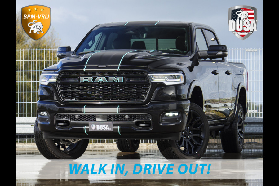 Dodge Ram | 1500 | Limited | 3.0L Twin-Turbo I6 | High Output | BPM-VRIJ | Passenger Display | 14,4 Touch Screen  | RAMBOX Getoonde accessoires zijn verkrijgbaar tegen meerprijs