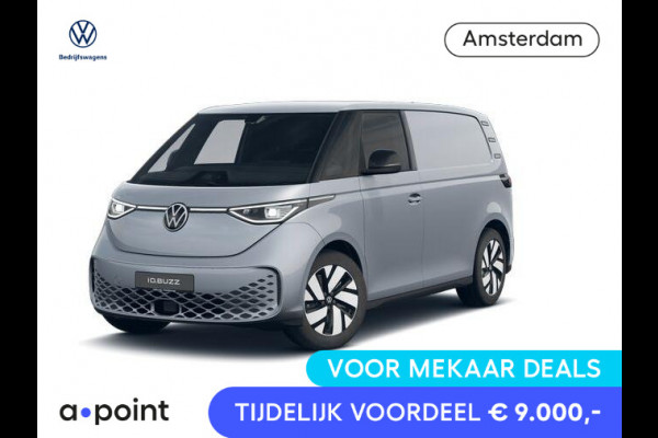 Volkswagen ID. Buzz Cargo Bulli edition 79 kWh Bulli Edition   | Camera | Achterdeuren | App Connect Draadloos | Alarm Klasse 3 | DAB+ |