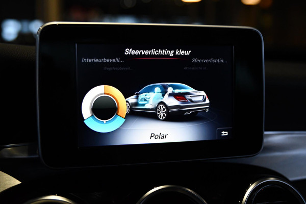 Mercedes-Benz C-Klasse 180 AMG-Line. Pano, Burmester, Camera, Sfeer, 9-Traps, Diamond White Pearl!