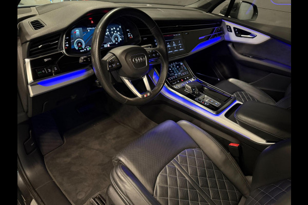 Audi Q7 55 TFSI e quattro 3X S-LINE RS-STOELEN BLACK-LINE PANO/LEDER/H-UP/B&O/360CAM/SFEERVERL/STOELVENTILATIE+M///