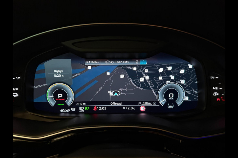 Audi Q7 55 TFSI e quattro 3X S-LINE RS-STOELEN BLACK-LINE PANO/LEDER/H-UP/B&O/360CAM/SFEERVERL/STOELVENTILATIE+M///