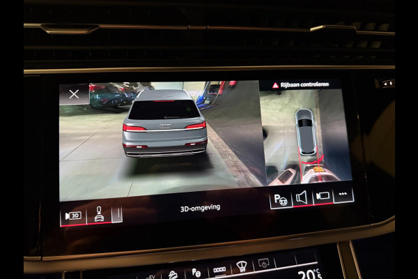 Audi Q7 55 TFSI e quattro 3X S-LINE RS-STOELEN BLACK-LINE PANO/LEDER/H-UP/B&O/360CAM/SFEERVERL/STOELVENTILATIE+M///