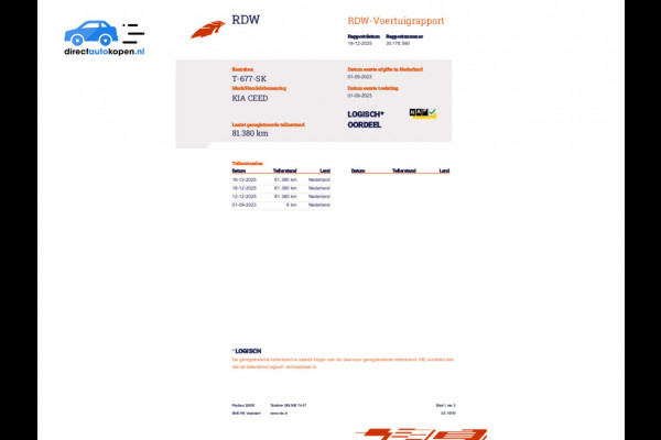 Kia Ceed Sportswagon 1.0 T-GDi DynamicLine | CarPlay | Camera | Bots detectie | 1e eigenaar