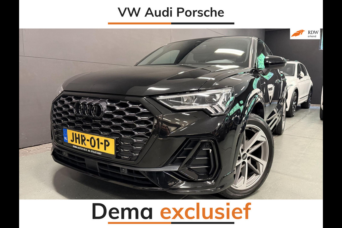 Audi Q3 Sportback 45 TFSI e 2X S-LINE BLACK-LINE 19'' V-COCKPIT/NAVI/DAB/LED/ECC/PDC/CRUISE/KEYLESS///