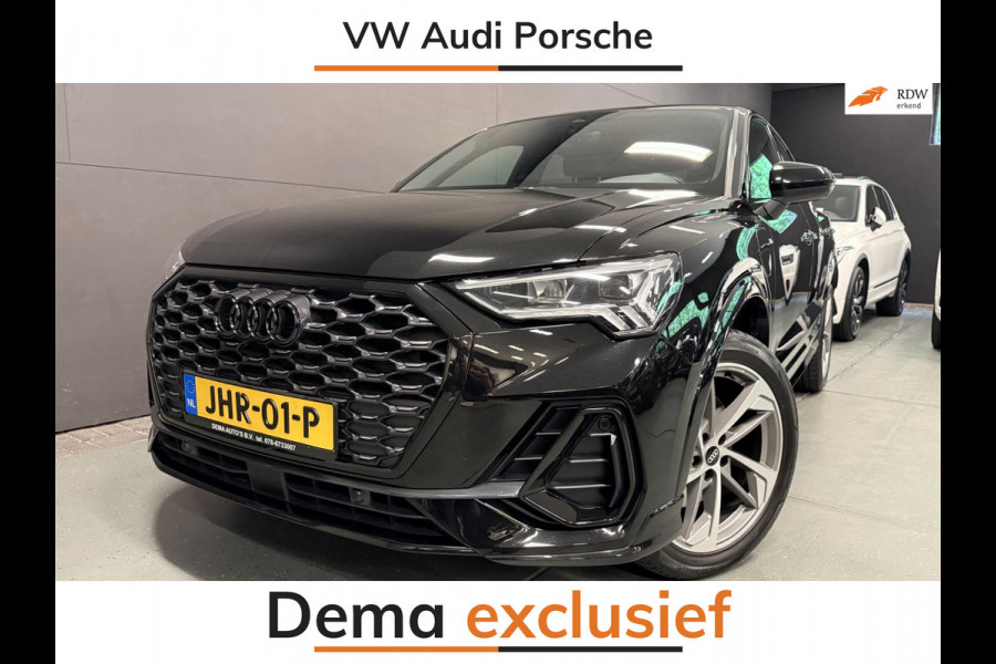 Audi Q3 Sportback 45 TFSI e 2X S-LINE BLACK-LINE 19'' V-COCKPIT/NAVI/DAB/LED/ECC/PDC/CRUISE/KEYLESS///