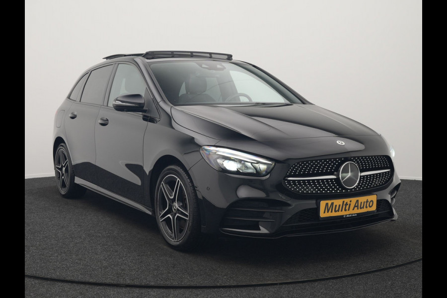 Mercedes-Benz B-Klasse 250 e Business Solution AMG Limited Plug In Hybrid 218pk Dealer O.H. PHEV | Trekhaak Af Fabriek | Panodak | Adaptive Cruise | 360 Camera | Alcantara Sportstoelen Verwarmd | Widescreen Navi | Apple Carplay | Sfeerverlichting | Blis | Virtual | DAB |