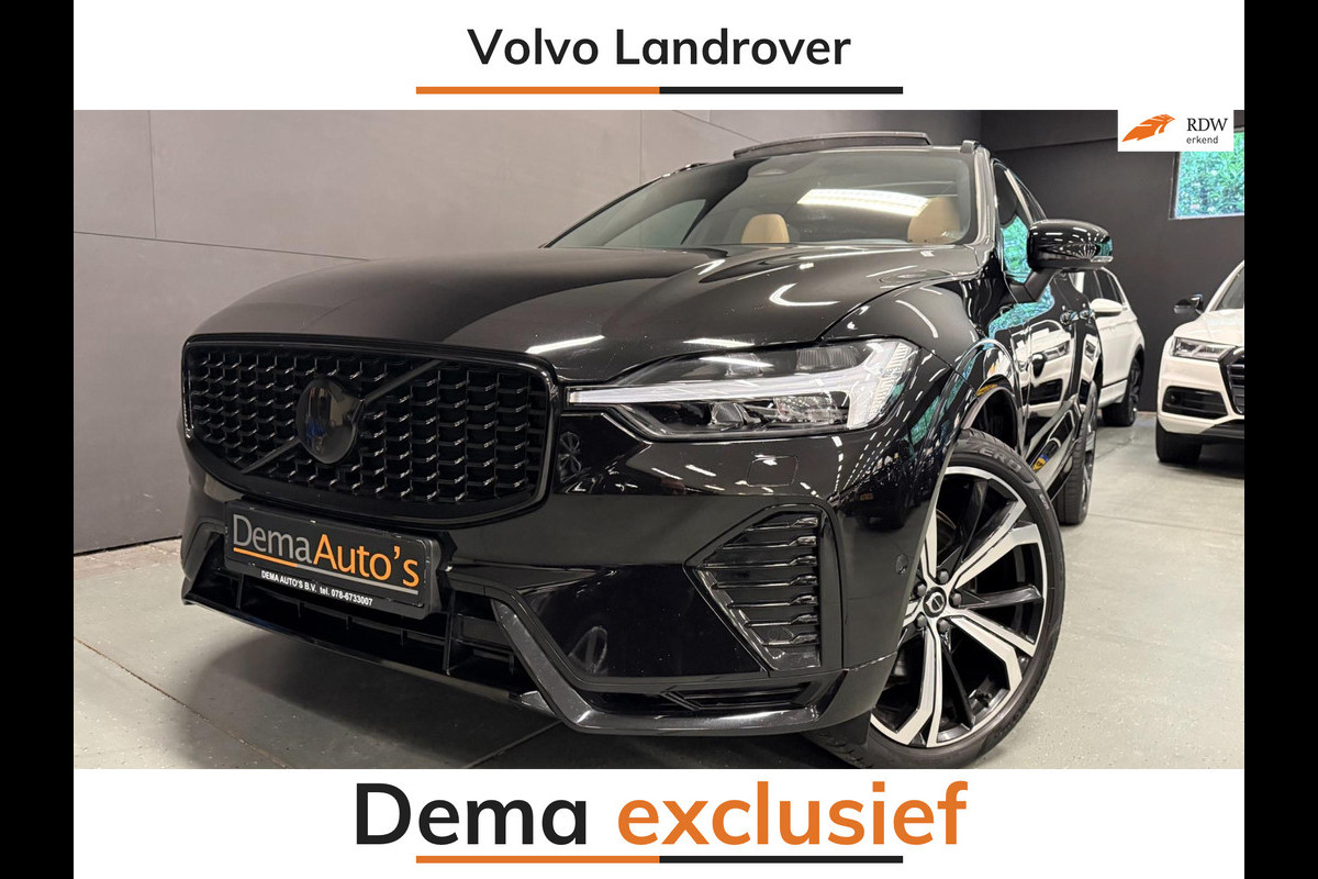 Volvo XC60 2.0 T8 AWD 455PK R-DESIGN BLACK PANO/360CAM/H&K/STOEL-M/CARPLAY/