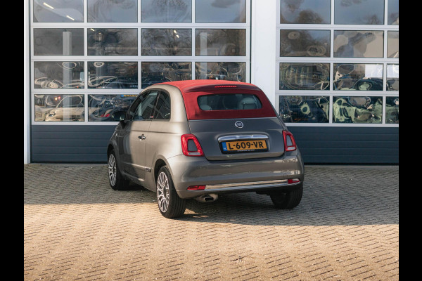 Fiat 500C 1.2 Star l Rosso Cabriodak l Automaat