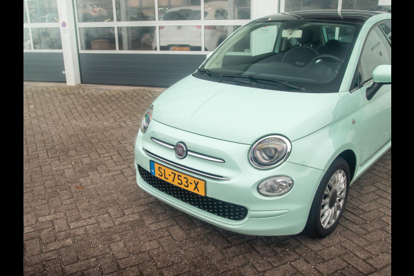 Fiat 500 1.2 Lounge | Panoramadak | Apple carplay/Android auto | Airco | Cruise Controle