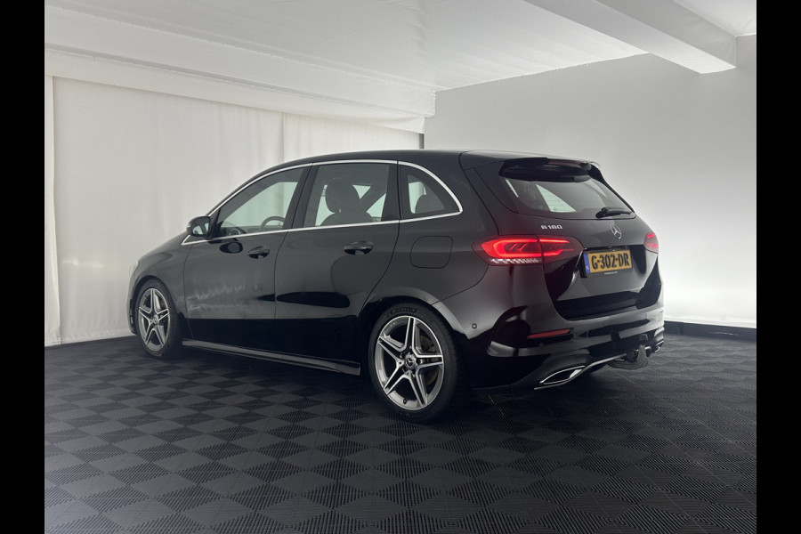 Mercedes-Benz B-Klasse 180 AMG-Line Business Solution (INCL-BTW) *LEATHER-MICROFIBRE | WIDESCREEN-COCKPIT | FULL-LED | BLINDSPOT | CAMERA | NAVI-FULLMAP | DAB+ | ECC | SHIFTPADDLES | CRUISE | HEATED-SPORTSEATS | TOWBAR | 18''ALU*
