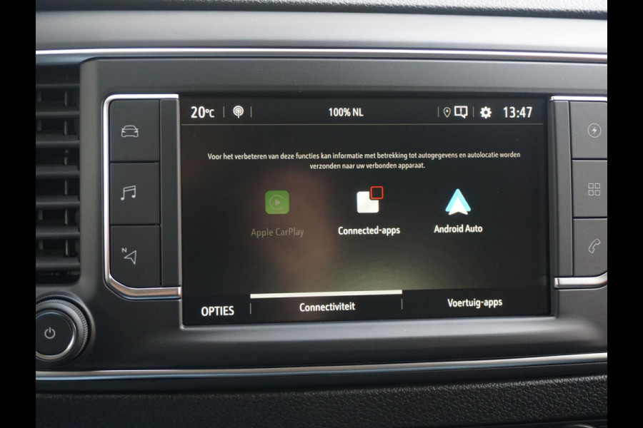 Opel Vivaro Electric L3 75 kWh | tot 8 jaar garantie | navigatie incl. Apple Carplay | airco | parkeersensoren | e-Call pakket | 3 zitplaatsen | rijklaarprijs