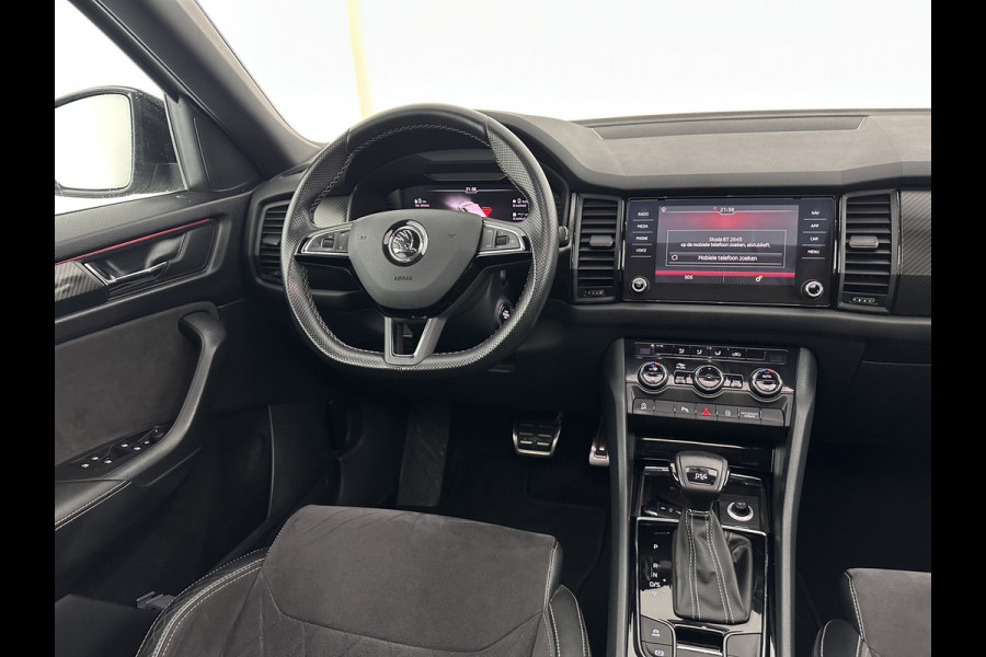 Škoda Kodiaq 1.5 TSI Sportline Business (INCL-BTW) Aut. *PANO | LEATHER-MICROFIBRE | FULL-LED | MEMORY-PACK | DIGI-COCKPIT | NAVI-FULLMAP | CAMERA | DAB+ | AMBIENT-LIGHT | KEYLESS | DAB+ | CARPLAY | PRIVACY-GLASS | 20"ALU*