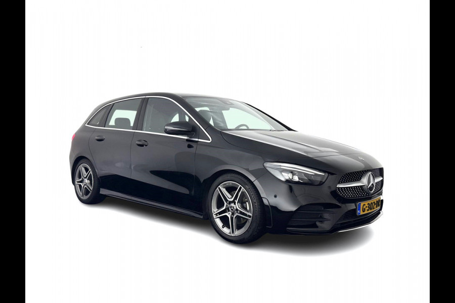 Mercedes-Benz B-Klasse 180 AMG-Line Business Solution (INCL-BTW) *LEATHER-MICROFIBRE | WIDESCREEN-COCKPIT | FULL-LED | BLINDSPOT | CAMERA | NAVI-FULLMAP | DAB+ | ECC | SHIFTPADDLES | CRUISE | HEATED-SPORTSEATS | TOWBAR | 18''ALU*