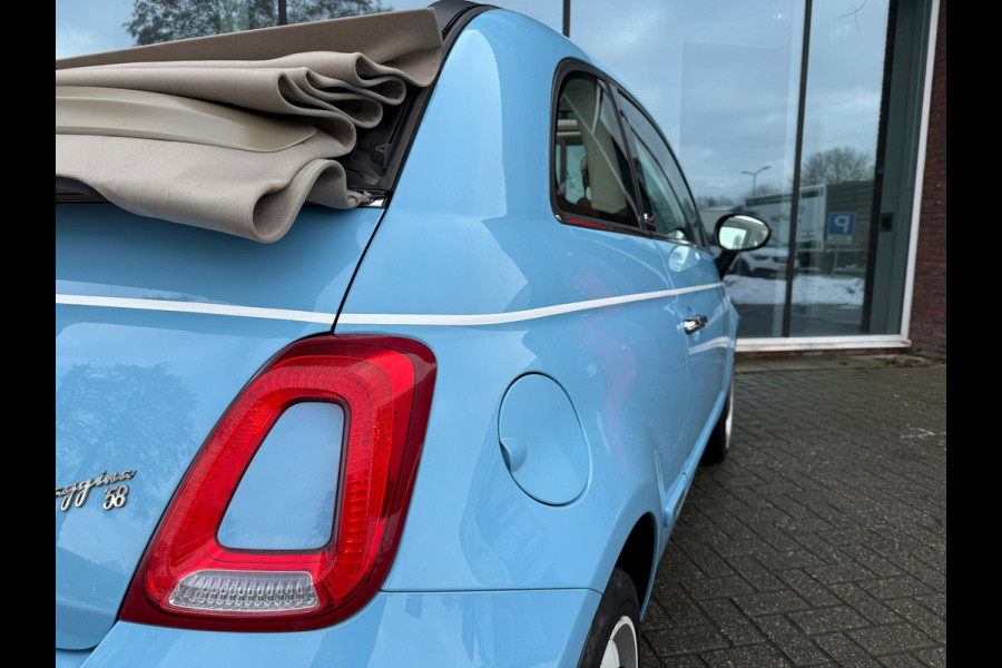 Fiat 500C 0.9 TwinAir Turbo Spiaggina 58 - Climate - Navi - Parkeerhulp - Cruise