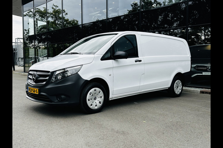 Mercedes-Benz Vito 110 CDI L2 Lang RWD // Airco // Achterklep // 12 mnd Garantie // 2000kg // Bank // Radio // CV // Betimmering // Wieldoppen