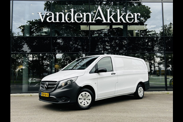 Mercedes-Benz Vito 110 CDI L2 Lang RWD // Airco // Achterklep // 12 mnd Garantie // 2000kg // Bank // Radio // CV // Betimmering // Wieldoppen