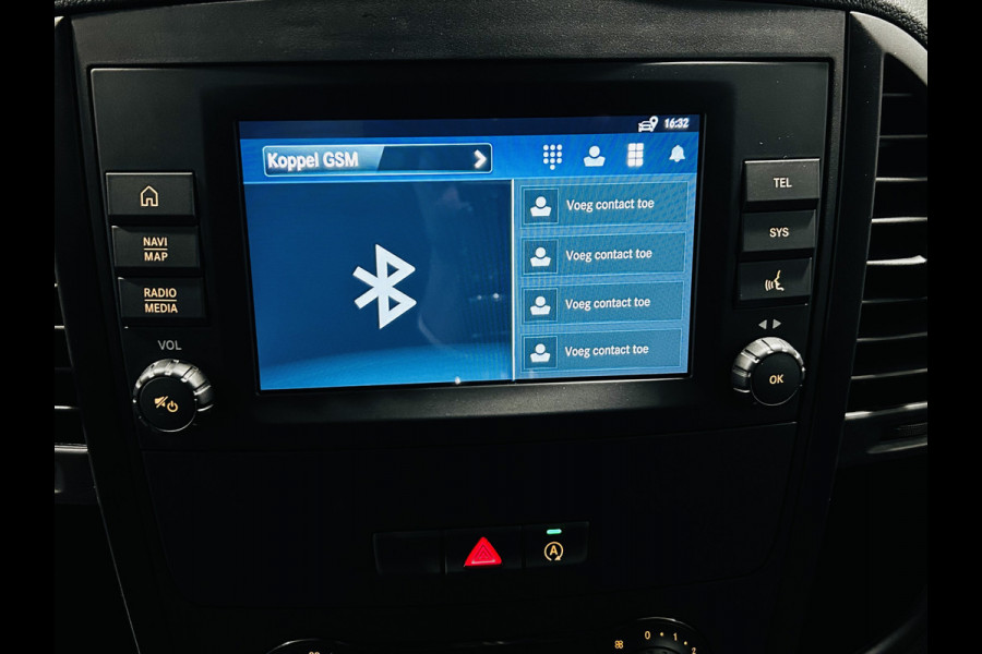 Mercedes-Benz Vito 110 CDI Lang // Airco // Navigatie// // Achterklep // Bumpers in kleur // Groot Scherm // Betimmering