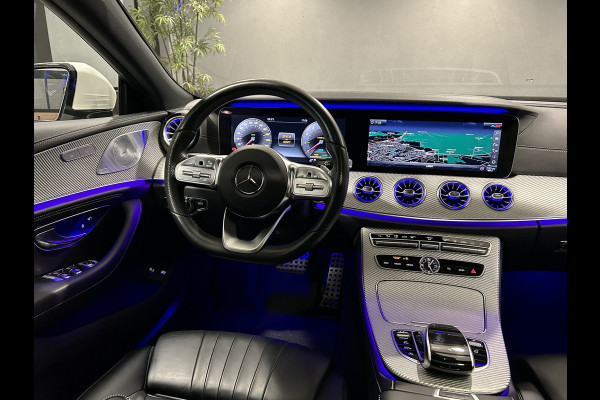 Mercedes-Benz CLS-Klasse 450 4Matic AMG // Burmester // 360 Camera // Sunroof // Trekhaak // 20 inch // Designo White // Distronic