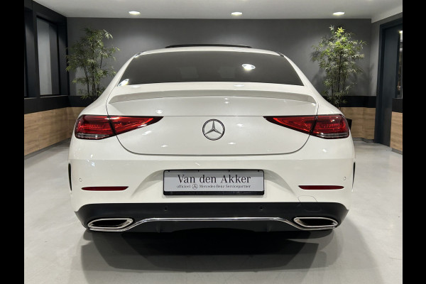 Mercedes-Benz CLS-Klasse 450 4Matic AMG // Burmester // 360 Camera // Sunroof // Trekhaak // 20 inch // Designo White // Distronic