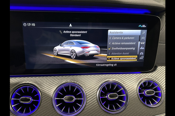 Mercedes-Benz CLS-Klasse 450 4Matic AMG // Burmester // 360 Camera // Sunroof // Trekhaak // 20 inch // Designo White // Distronic