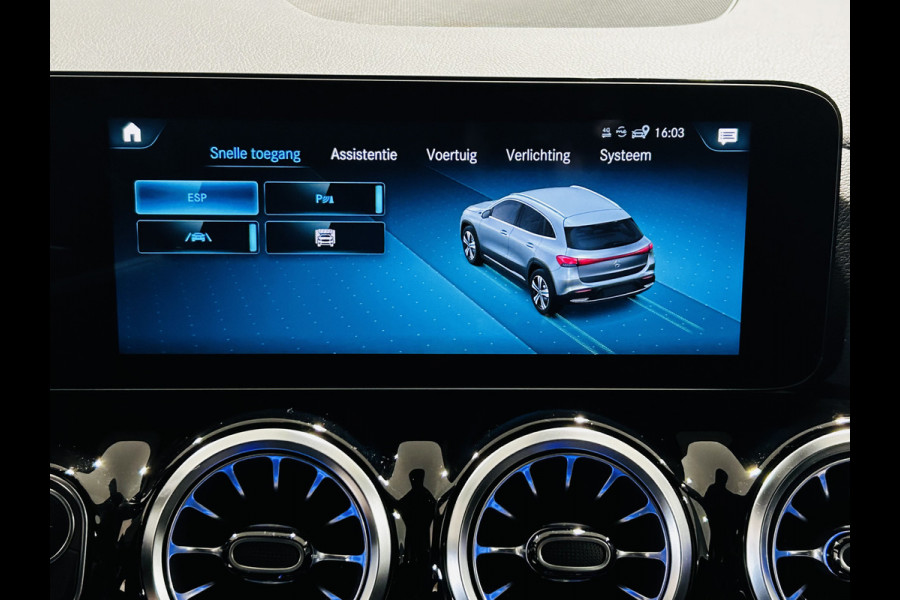 Mercedes-Benz EQA 250 Luxury 67kWh // Camera // Dode Hoek Ass. // D. Glas // Elektrische Achterklep // Sfeerverlichting // Widescreen // Cruise