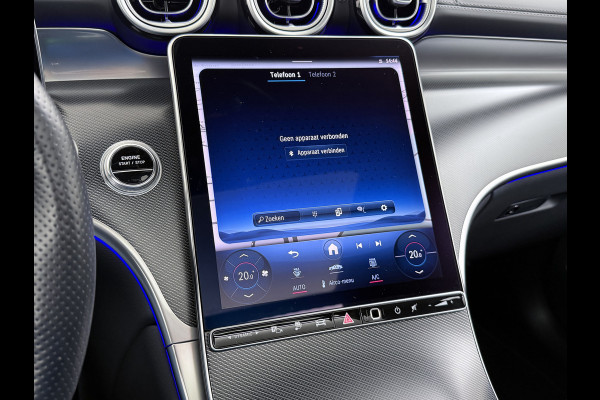 Mercedes-Benz GLC 300e AMG 4Matic // Burmester // Trekhaak // Panoramadak // Distronic // Rijassistentie pakket // Leder // Memory // 360 Camera /