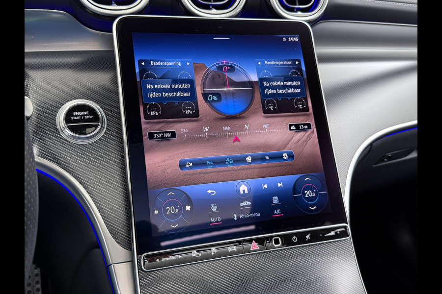 Mercedes-Benz GLC 300e AMG 4Matic // Burmester // Trekhaak // Panoramadak // Distronic // Rijassistentie pakket // Leder // Memory // 360 Camera /