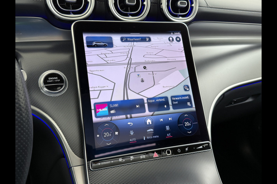 Mercedes-Benz GLC 300e AMG 4Matic // Burmester // Trekhaak // Panoramadak // Distronic // Rijassistentie pakket // Leder // Memory // 360 Camera /