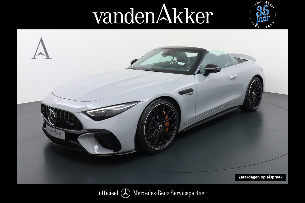Mercedes-Benz SL-Klasse AMG 63 4Matic+ 585pk // Keramische remmen // BTW-auto // Neuslift // AlpinGrau // AMG Nightpakket II // Burmester // Achteras be