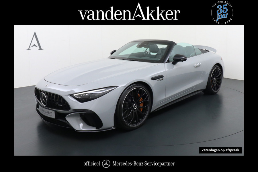 Mercedes-Benz SL-Klasse AMG 63 4Matic+ 585pk // Keramische remmen // BTW-auto // Neuslift // AlpinGrau // AMG Nightpakket II // Burmester // Achteras be