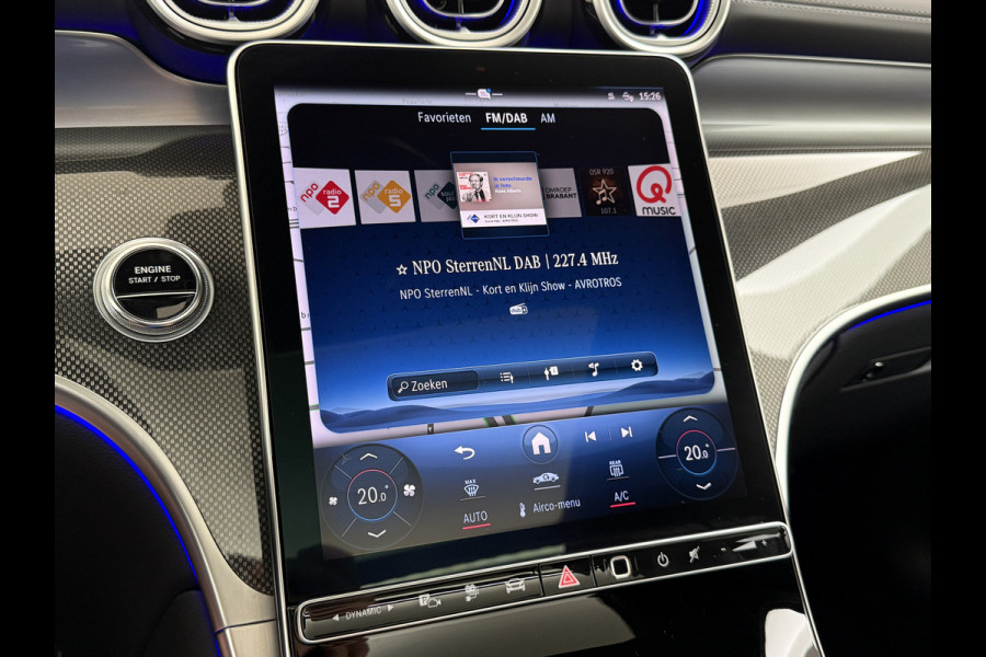 Mercedes-Benz GLC 400e 4Matic AMG 381PK // Airmatic // Trekhaak // Panoramadak // Achteras besturing // Memory // Treeplanken // 20 inch // Camera